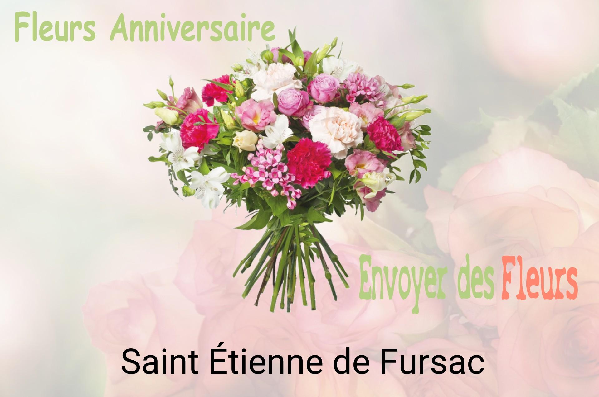Bouquet de fleurs d’anniversaire livré à Saint-Étienne-de-Fursac