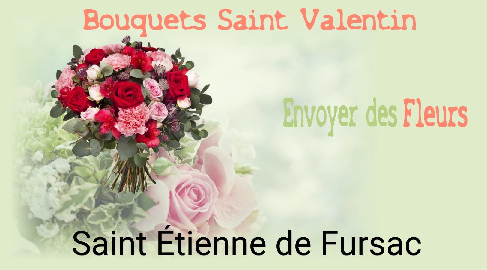 Roses de Saint-Valentin livrées à Saint-Étienne-de-Fursac